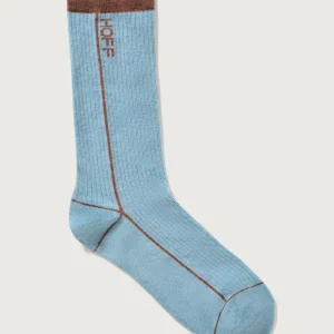 BLUE SOCKS WITH STRIPE*HOFF Shop