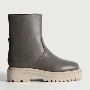 BOTTE EN CUIR OFFICE GRIS*HOFF Flash Sale