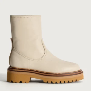 BOTTE EN CUIR OFFICE OFF WHITE*HOFF Cheap