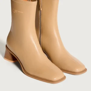 BOTTINE À TALON DATE BEIGE*HOFF Best