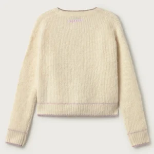 CARDIGAN LOUIS OFF WHITE*HOFF Clearance
